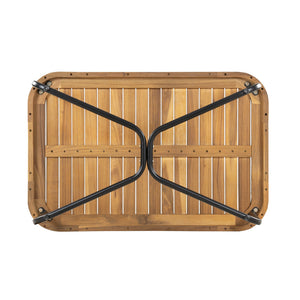 English Elm Christopher Knight Home® - Lucca Hand-Woven Acacia Outdoor Loveseat and Coffee Table Set with Water-Repellent Cushions, Durable Metal Frame Grey,Teak N773P248910G