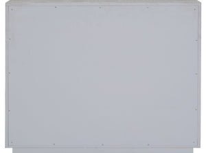 English Elm Anpu Silver Faux Crocodile Console Cabinet with 3 Drawers, Jewelry Tray, Full-Extension Metal Glides B2726P280184