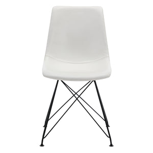 OSP Home Furnishings Trenton Chair  - Set of 2 White