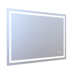 English Elm 48" X 32" Led Vanity Mirror Dual Lit Dimmable Anti-fog Bathroom Wall Mount W1920P493140