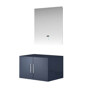 English Elm Dark Grey Bath Vanity 30 In. W With Illuminated Led Mirror – Modern, Compact & Ready To Install! B2731S00493