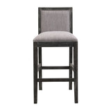 Christopher Knight Home® - Noble House - - 30.5 Inch Height Bar Stools Set Of 2, Rubber Wood Frame,Fabric Sponge Cushion And Upholstered Barstools, Retro Bar Chairs Suitable For Kitchen Island,Bedroom,Dining Room.