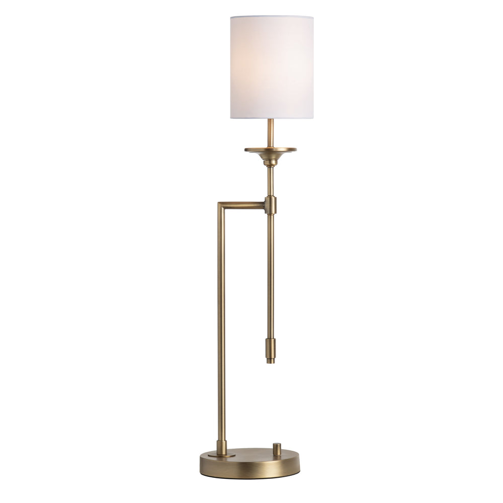 Crestview Collection Olympia Table Lamp – Elegant 34" Lighting Fixture For Home Decor – Crestview Design, China Made   Cvaer1909