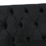 Christopher Knight Home® - Noble House - Knouff Modern Glam Tufted Velvet 3 Seater Sofa