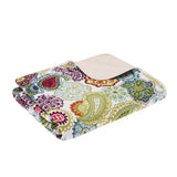 Mi Zone Tamil Global Inspired Quilted Throw MZ50-275 Multi