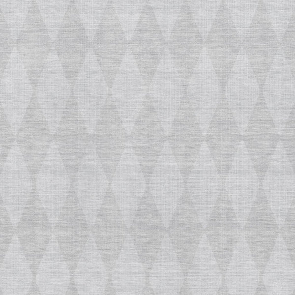 HomeRoots 9' X 12' Stylish Pewter and Ivory Diamond Rug – Washable, UV-Protected, Ideal for High-Traffic Areas 650103