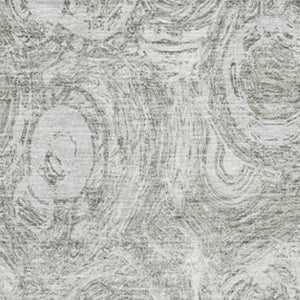 HomeRoots 9' X 12' Ivory and Gray Abstract Area Rug - Washable, Durable, Pet-Friendly, with UV Protection! 650169