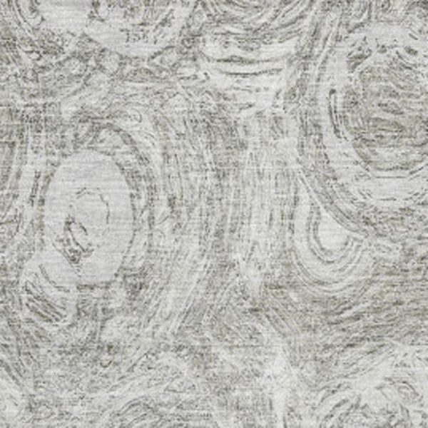 HomeRoots 9' X 12' Ivory and Gray Abstract Area Rug - Washable, Durable, Pet-Friendly, with UV Protection! 650169
