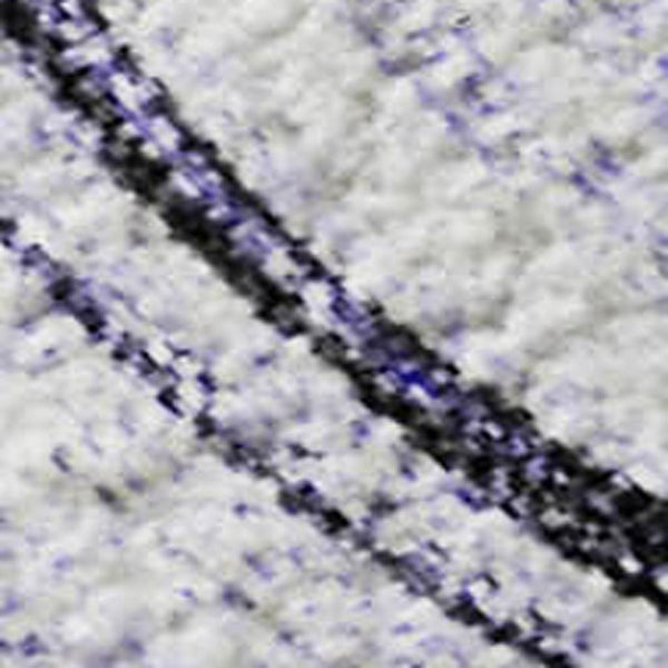 HomeRoots 9' X 12' Stylish Purple and Ivory Abstract Area Rug - Washable, Stain-Resistant, UV Protected Beauty! 650175
