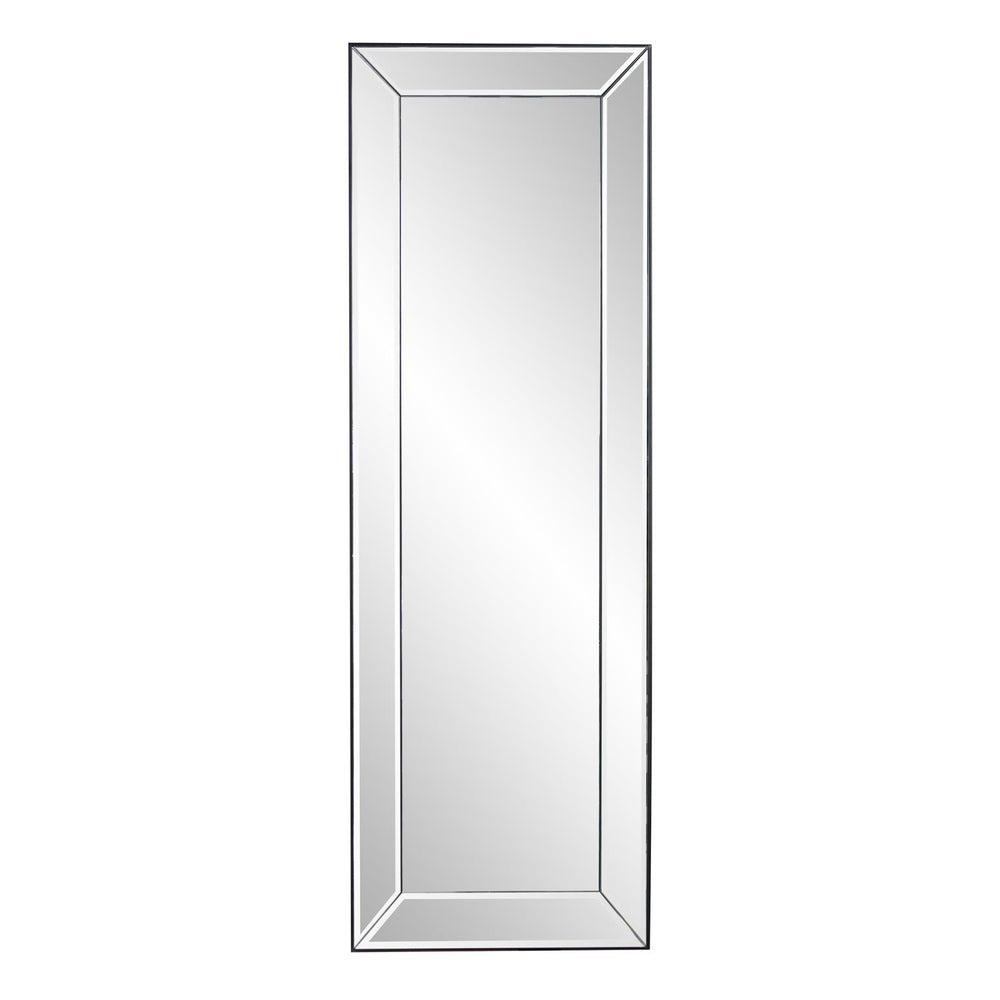 Howard Elliott Vogue Mirror - Elegant Beveled Frame Design For Stunning Home Decor In Entryways And Bedrooms Silver Wood ,Glass 65019-howard-elliott