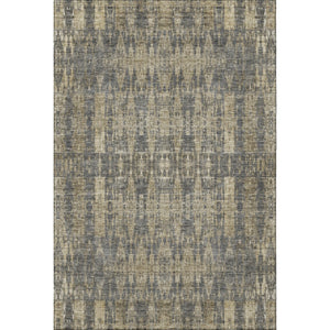 HomeRoots 8' X 10' Gray and Tan Moroccan Area Rug – Washable, UV Protected, Soft, Durable for Any Space 650210
