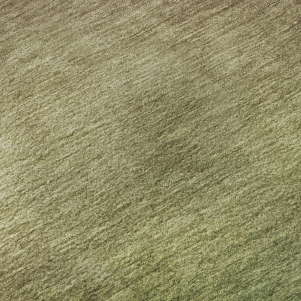 HomeRoots 10' X 14' Stylish Blush & Green Ombre Area Rug - Washable, UV-Protected for Homes with Kids & Pets 650284