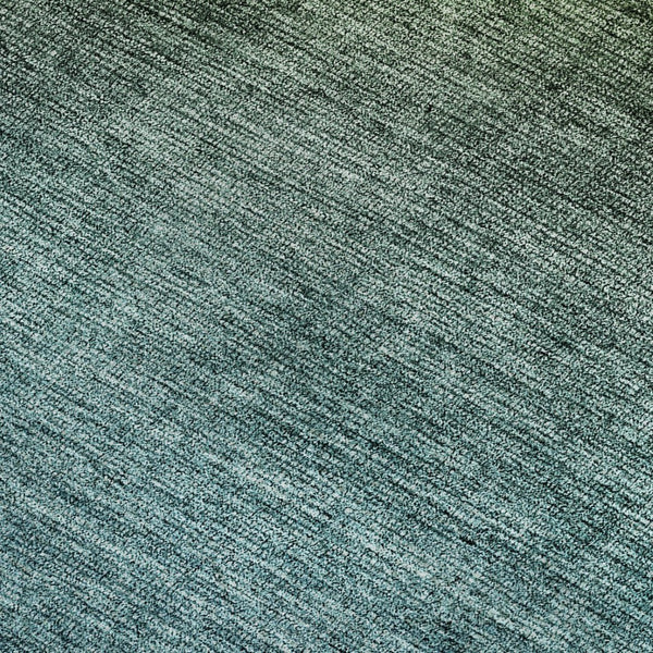 HomeRoots 10' Brown and Blue Ombre Washable Area Rug with UV Protection - Stylish, Durable, Kid & Pet Friendly! 650374