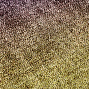 HomeRoots 10' Purple Blue Gold Ombre Area Rug - Washable, UV Protected, Durable Design for Active Homes 650404
