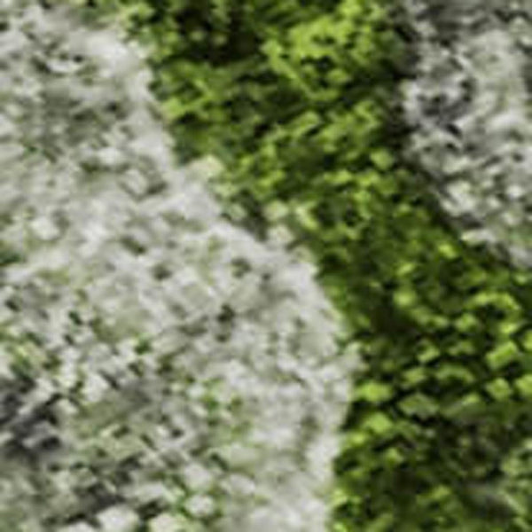 HomeRoots 10' X 14' Artichoke Green Gray Ivory Abstract Area Rug - Washable, UV-Protected, Stain-Resistant! 650416