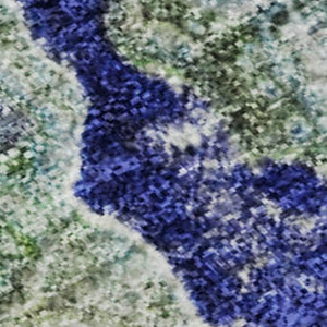 HomeRoots 10' X 14' Contemporary Abstract Area Rug – Washable, UV-Protected, Stain-Resistant, Perfect for Homes! 650428