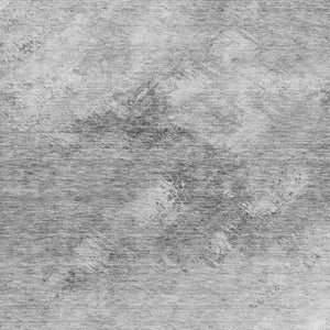 HomeRoots 10' Silver and Gray Abstract Washable Area Rug - UV Protected, Soft, Durable, Perfect for Any Space! 650530