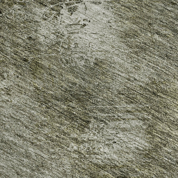 HomeRoots 5' X 8' Modern Taupe Ivory & Gray Abstract Washable Area Rug with UV Protection for Busy Homes 650538