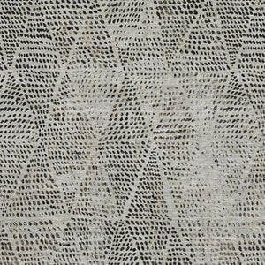 HomeRoots 10' X 14' Gray and Black Diamond Area Rug - Washable, UV-Protected, Stain-Resistant for Busy Homes 650578