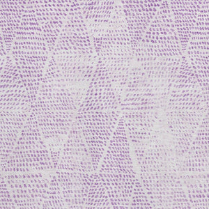 HomeRoots 9' X 12' Stylish Purple and Ivory Diamond Washable Area Rug with UV Protection for Busy Homes 650595