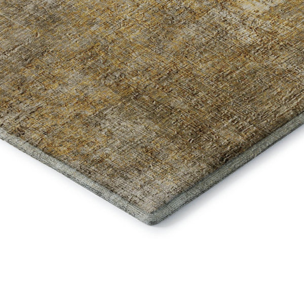 HomeRoots 10' X 14' Washable Beige & Ivory Abstract Area Rug with UV Protection - Perfect for Busy Homes! 650656