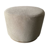 Chapel Hill Zoe  Oval Accent Ottoman CH101-0054 Beige