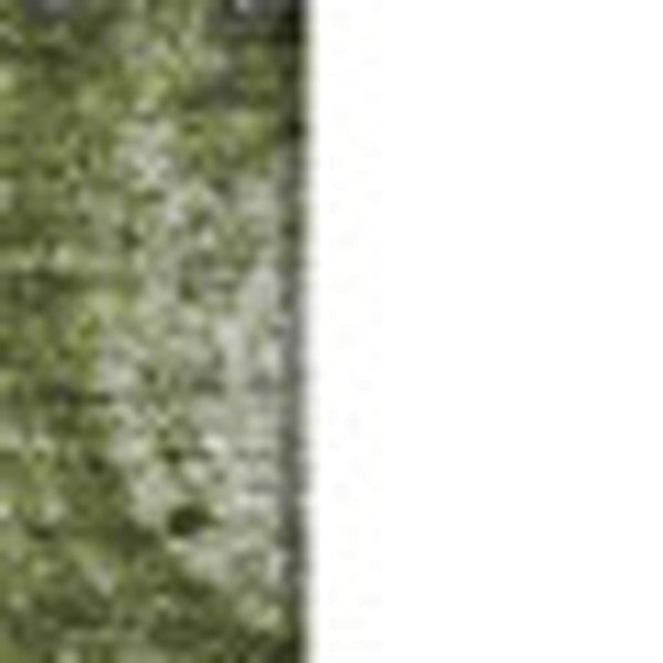 HomeRoots 10' X 14' Green Gray Ivory Abstract Area Rug – Stylish, Durable, Washable & UV-Resistant for Homes 650848