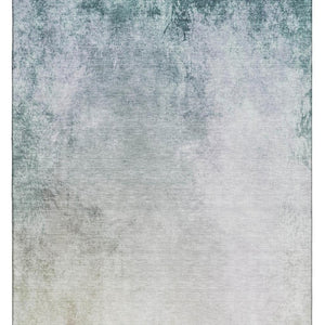 HomeRoots 8' X 10' Beige and Ivory Abstract Washable Area Rug – UV Protected, Stain Resistant, Stylish Home Essential 650900