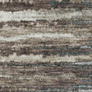 HomeRoots 5' X 8' Stylish Washable Area Rug with UV Protection - Durable Striped Design for High-Traffic Spaces 650976