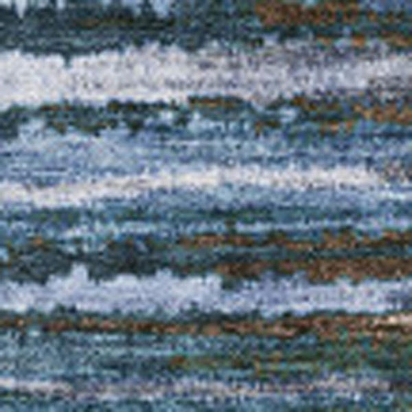 HomeRoots 10' X 14' Stylish Striped Washable Area Rug – Durable, UV-Protected, Ideal for Homes with Kids & Pets 650986