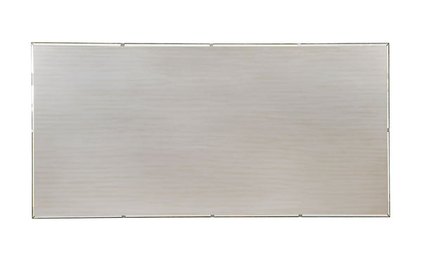 English Elm Transitional Tufted Upholstery Bench 50.5"W Flannel Cushion Silver-Gray Finish Elegant Seating B011P366760