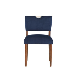 Comfort Pointe Bonito Walnut Finish Leg Dining Table Walnut Solid and engineered wood, birch veneers