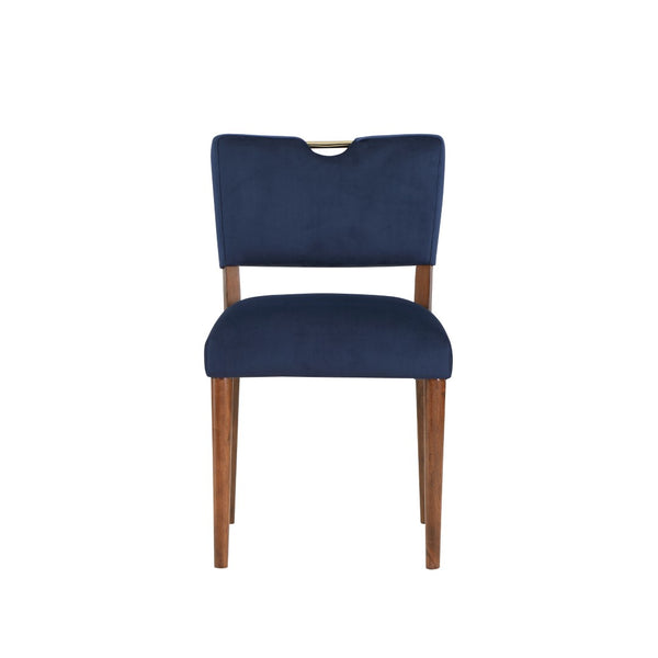 Comfort Pointe Bonito Walnut Finish Leg Dining Table Walnut Solid and engineered wood, birch veneers