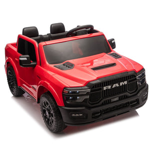 English Elm 24v Dodge Ram 2500 Licensed Kids Electric Truck Two Seat Ride on with Remote W1578P305907