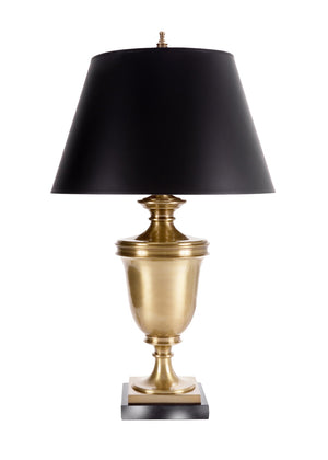 Wildwood Nicodemus Antique Brass Table Lamp — Classic Trophy Design, Warm Ambient Lighting For Living Rooms 65116