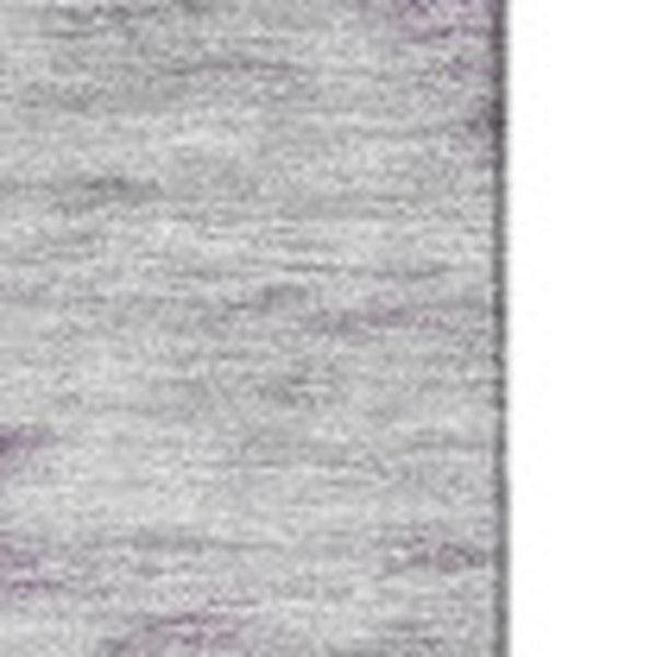 HomeRoots 8' X 10' Abstract Washable Area Rug in Purple, Gold & Ivory – Durable, UV-Protected & Stylish Design 651302
