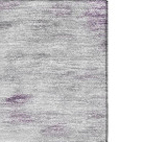 HomeRoots 8' X 10' Abstract Washable Area Rug in Purple, Gold & Ivory – Durable, UV-Protected & Stylish Design 651302