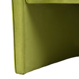 Christopher Knight Home® - Noble House - - Modern Velvet Accent Chair With Ribbed Detail, Luxury Curved Fully Upholstered Accent Chair, Green (No Assembly Needed)