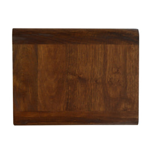 HomeRoots 18" Chestnut Wall-Mounted Floating Nightstand with Drawer - Stylish, Space-Saving Design for Any Room 651474