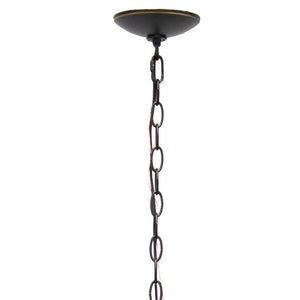 HomeRoots Bronze Three-Light Sphere Ceiling Light Fixture with Clear Glass Shades for Modern Industrial Elegance 651645