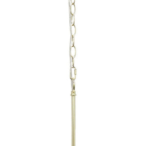 HomeRoots Gold Sphere Three-Light Ceiling Fixture with Clear Glass Shades - Modern Elegance for Any Room 651704