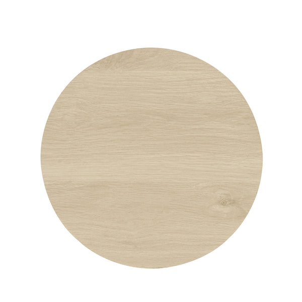 English Elm Coffee Table Set Of 2 - Modern Round Accent Tables For Stylish Living Room & Small Apartments W688P248113