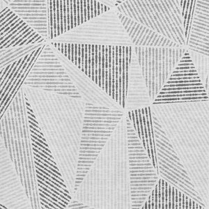 HomeRoots 9' X 12' Washable Gray & Silver Geometric Area Rug - Durable, UV-Protected, Modern Design for Homes 651958