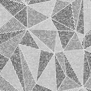 HomeRoots 9' X 12' Stylish Pewter & Silver Geometric Washable Area Rug with UV Protection for High-Traffic Homes 651988