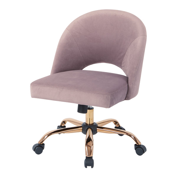 OSP Home Furnishings Lula Office Chair Lavender