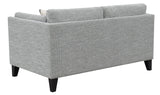 English Elm Wallace & Bay - Wallace & Bay  Doyle Gray Loveseat