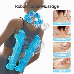 English Elm 2024 Massage Chair MC-612 Full-Body Shiatsu Recliner with 3D Rollers, 24 Airbags, Heat, Bluetooth W2561P182929