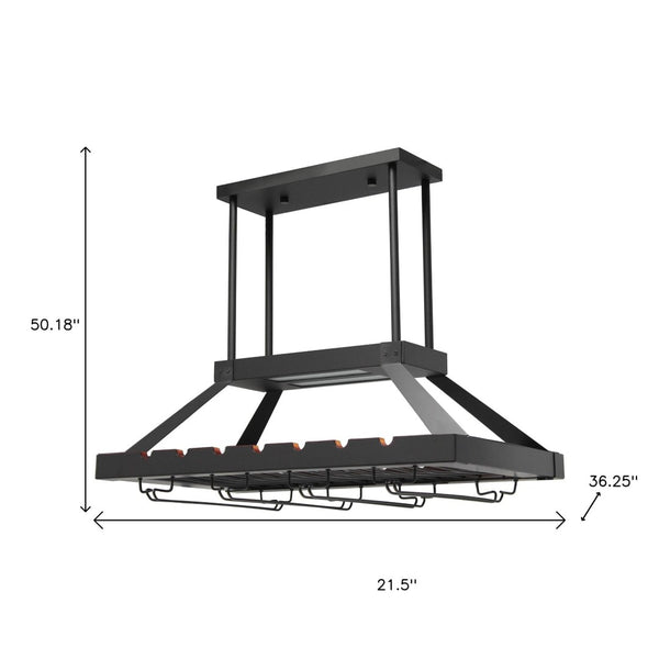 HomeRoots Bronze Two-Light LED Pendant Fixture – Industrial Edison Style for Modern Kitchen & Dining Spaces 652020