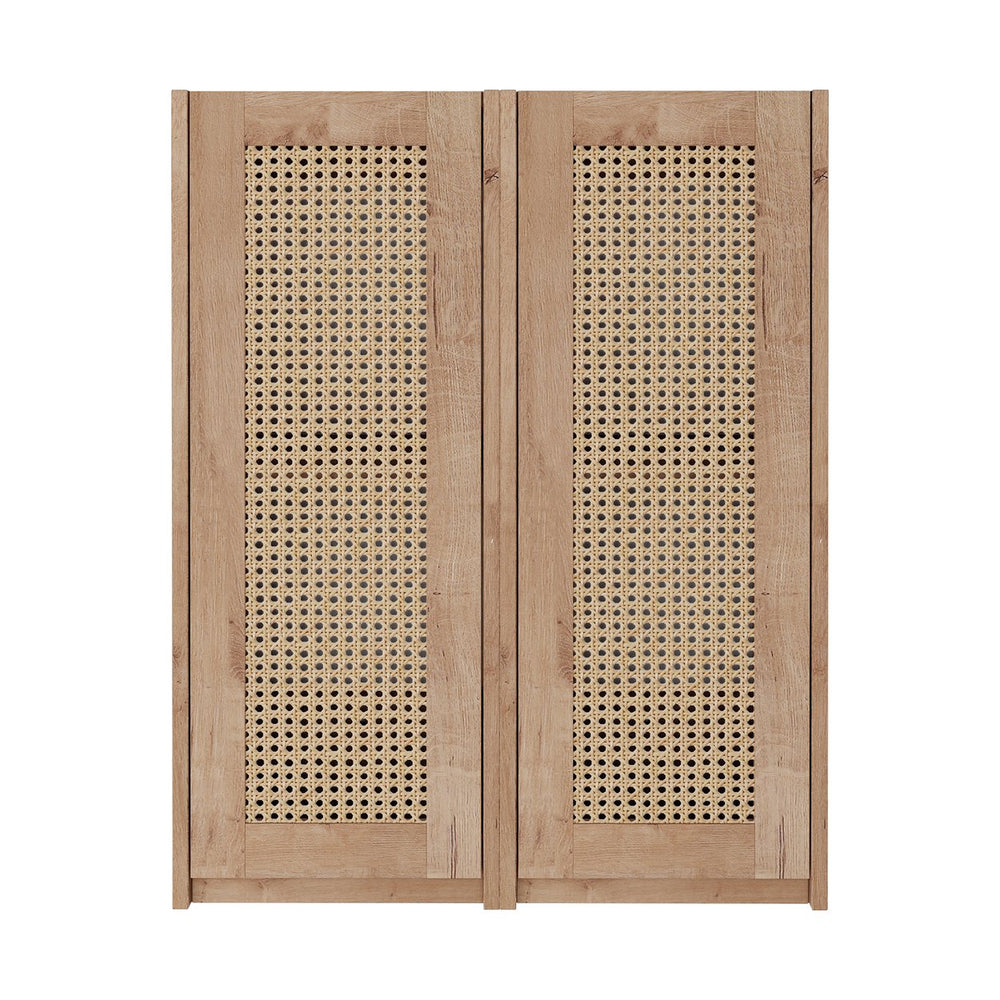 English Elm 24" Bathroom Side Cabinet - Wall-Mounted, Soft-Close Doors, Modern Design & Durable Storage Solution W999S00338