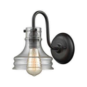 Binghamton 9'' High 1-Light Sconce - Oil Rubbed Bronze 65225/1 Elk Lighting